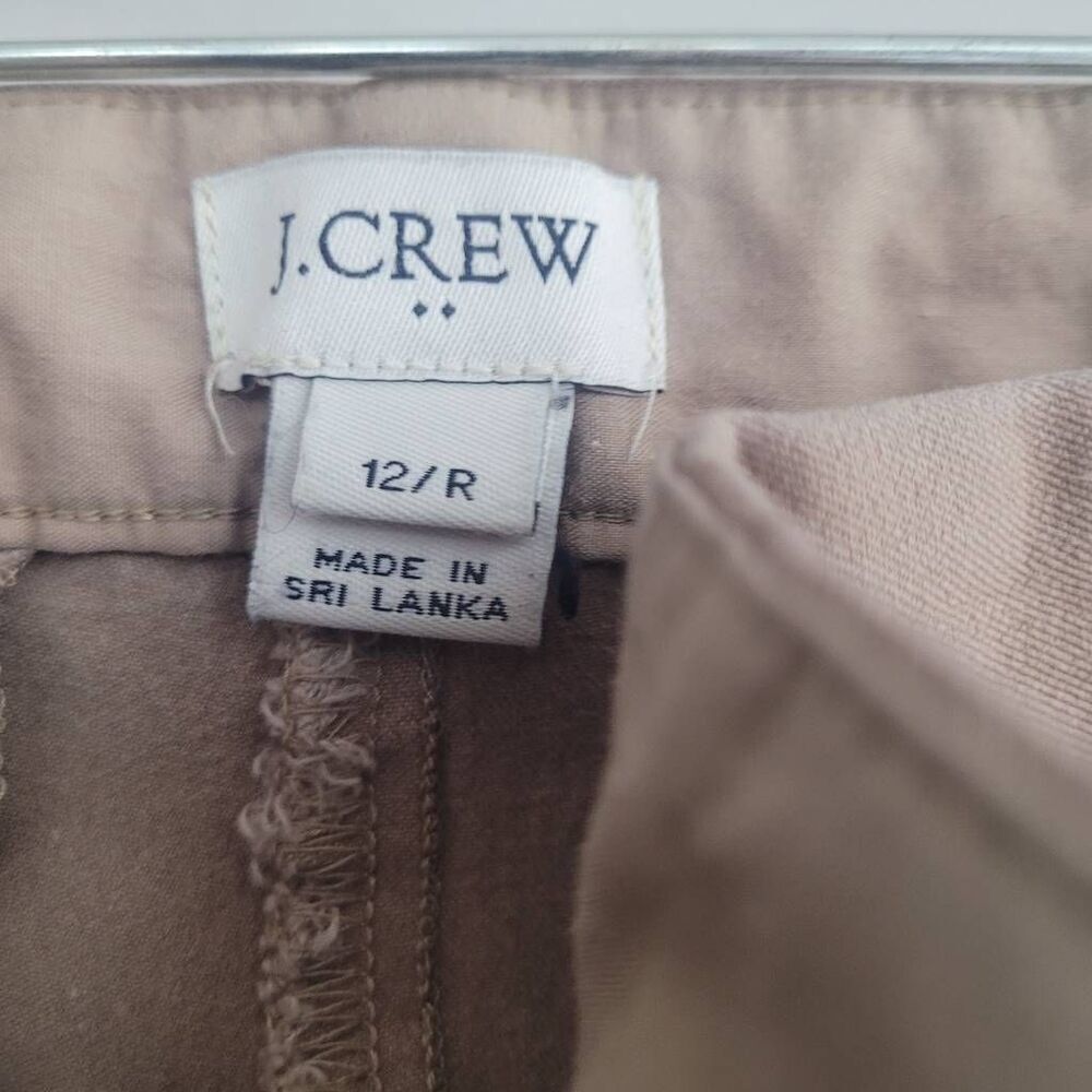 J Crew khaki straight leg chino pants mid rise basics preppy everyday minimalist - Picture 3 of 12